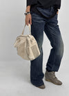Pediloc Studded Leather Mini Bag