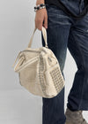 Pediloc Studded Leather Mini Bag