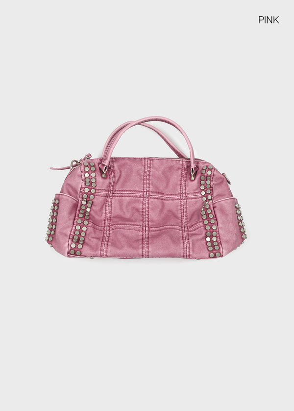 Pediloc Studded Leather Mini Bag
