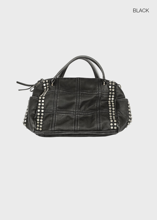 Pediloc Studded Leather Mini Bag