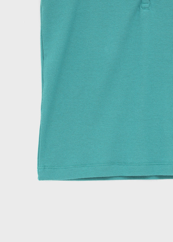 [MADE] Dutsby Henley Short Sleeve Top