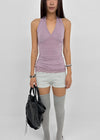 Nuttung Lace Halter Sleeveless