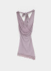 Nuttung Lace Halter Sleeveless