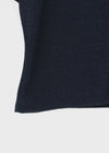Glam Deep U-neck Summer Knit Short Sleeve Tee
