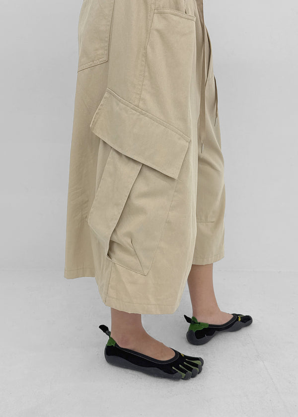(UNISEX) Lowand Cargo Bermuda Shorts