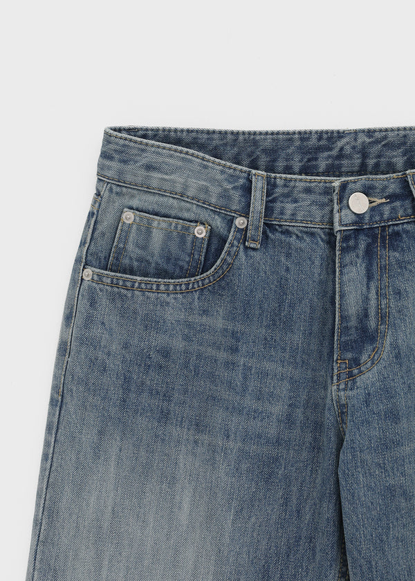 [MADE] Roan Low Waist Straight Denim Pants