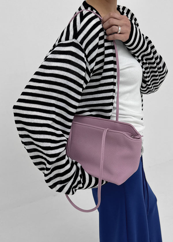 Hottin Striped Bamboo Knit Cardigan