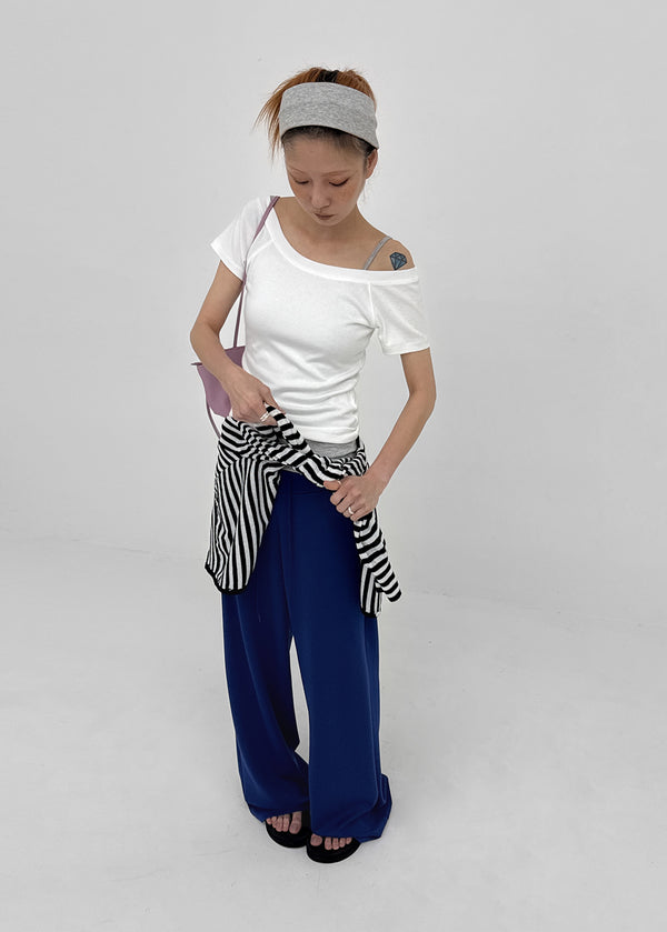 [MADE] Jemen Two-Way Short Sleeve Top