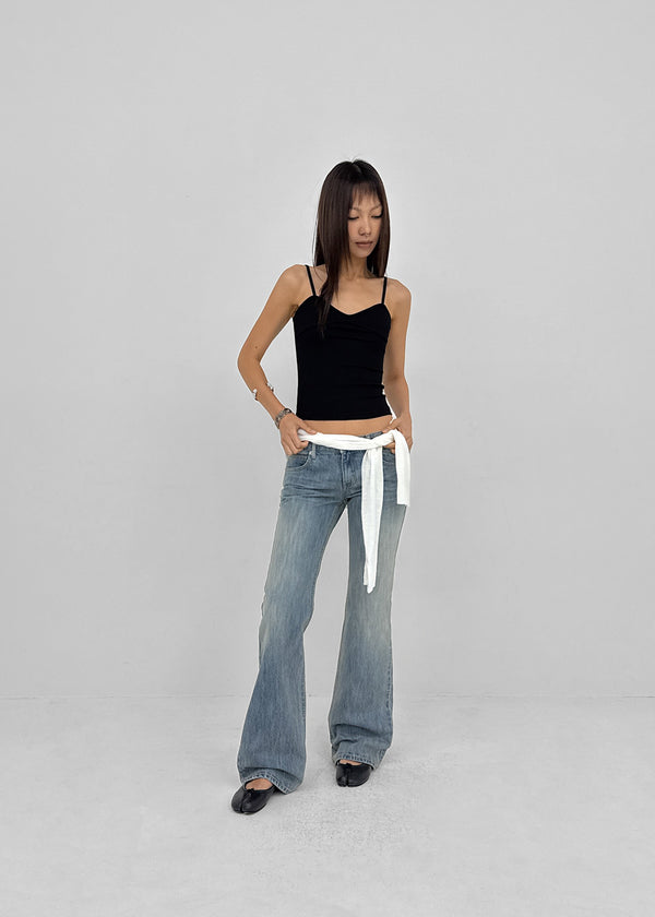 [MADE] Roan Low Waist Bootcut Denim Pants