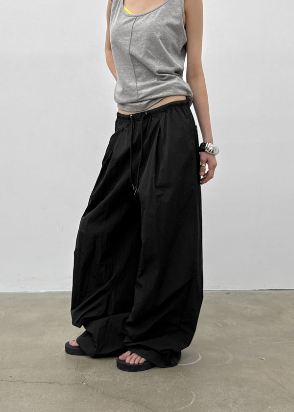 [MADE] Ronisel Nylon Tuck Banding Pants