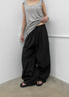 [MADE] Ronisel Nylon Tuck Banding Pants