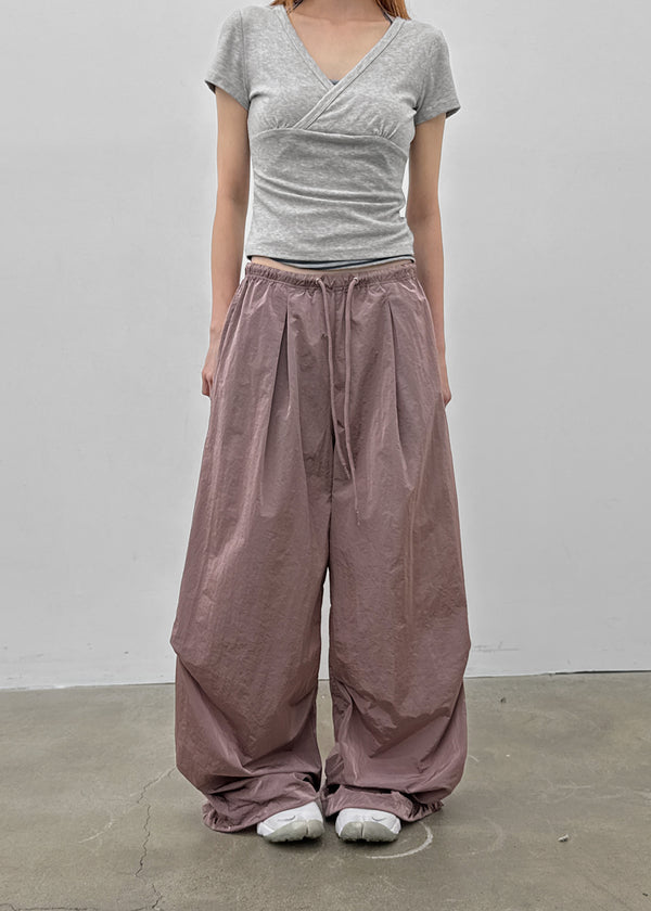 [MADE] Ronisel Nylon Tuck Banding Pants