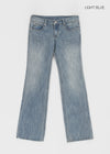 [MADE] Roan Low Waist Bootcut Denim Pants