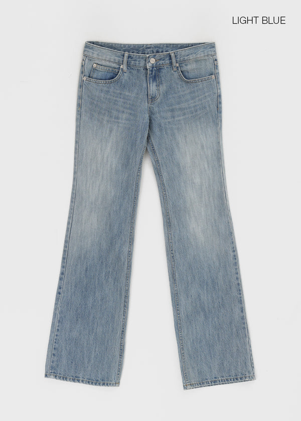 [MADE] Roan Low Waist Bootcut Denim Pants