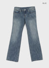 [MADE] Roan Low Waist Bootcut Denim Pants
