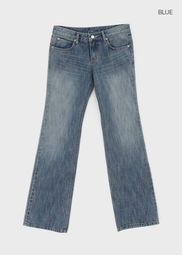[MADE] Roan Low Waist Bootcut Denim Pants