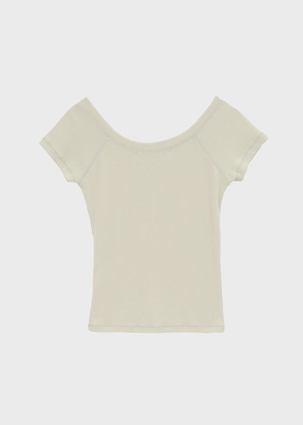 [MADE] Jemen Two-Way Short Sleeve Top