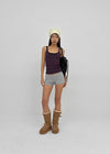 Vu Basic Ribbed Sleeveless
