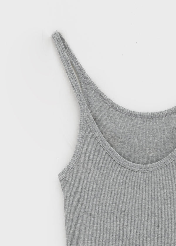 Vu Basic Ribbed Sleeveless