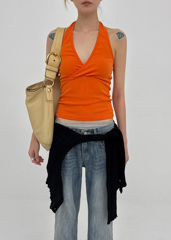 Etoile Wrap Halter Sleeveless