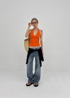 Etoile Wrap Halter Sleeveless