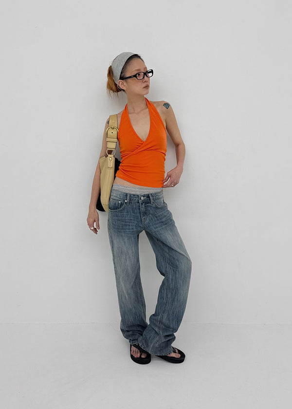 Etoile Wrap Halter Sleeveless