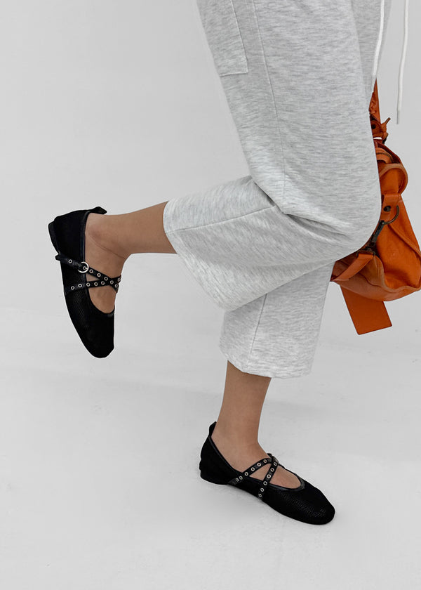Shout Eyelet Mesh Mary Jane