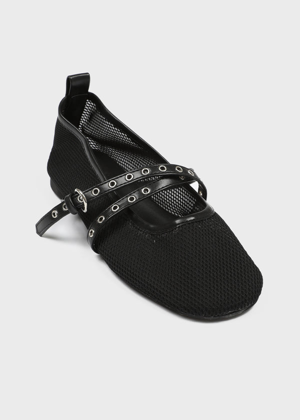 Shout Eyelet Mesh Mary Jane