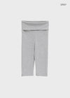 Caliot Folding Elastic Capri Pants