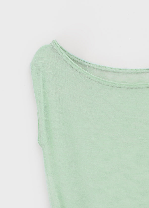 [MADE] Pruisi Summer Boat Neck Knit Top