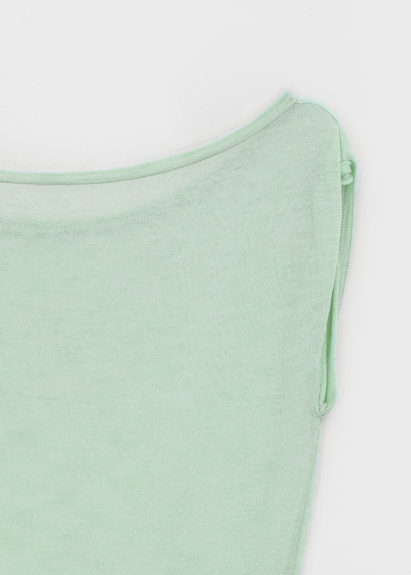 [MADE] Pruisi Summer Boat Neck Knit Top