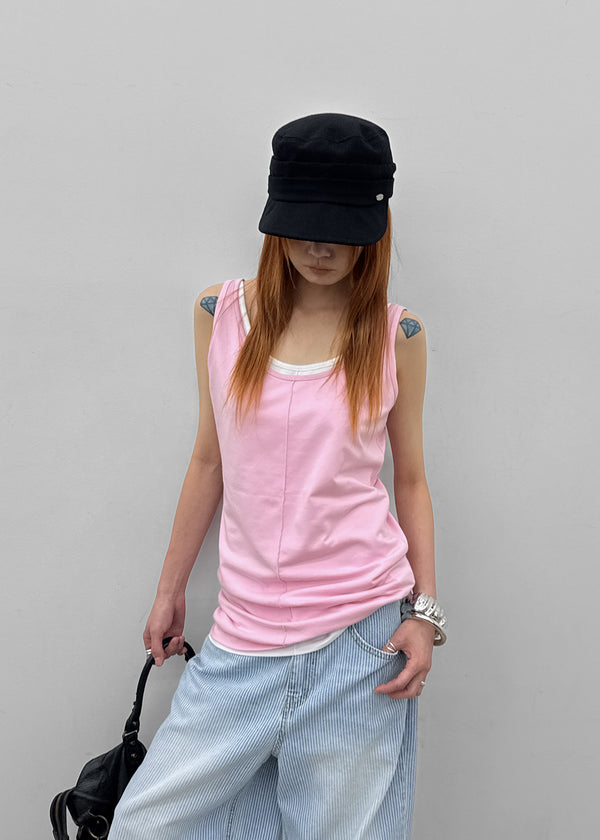Gemmon Striped Wide Denim Pants