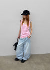 Gemmon Striped Wide Denim Pants