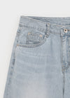Gemmon Striped Wide Denim Pants