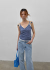 The Tully V-neck Wrap Sleeveless