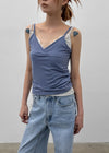 The Tully V-neck Wrap Sleeveless
