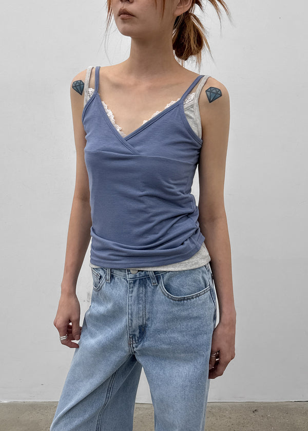 The Tully V-neck Wrap Sleeveless
