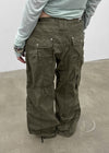 Chokin Multi-pocket Cargo Cotton Pants