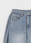 Colking Folding Wide Denim Pants