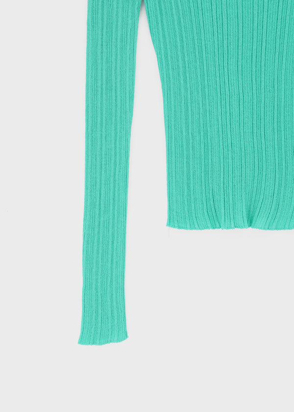 Pangk Pleated Long Sleeve Summer Knit (Set Available)
