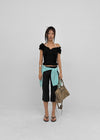 Hanyo Striped Capri Pants