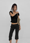 Hanyo Striped Capri Pants