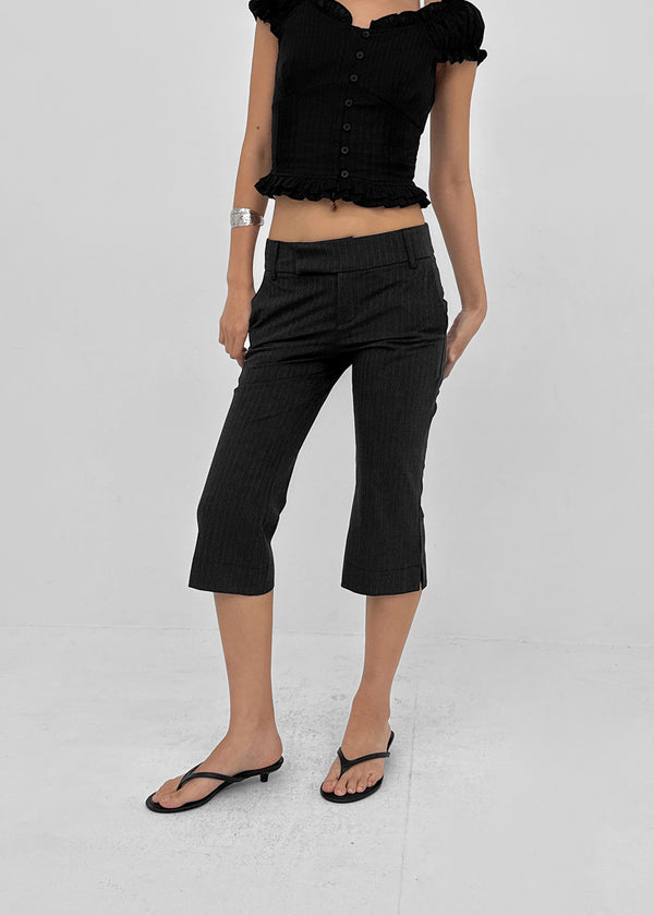 Hanyo Striped Capri Pants