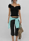 Hanyo Striped Capri Pants