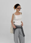 Pangk Pleated Summer Sleeveless Knit (Set Available)