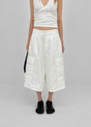 Laton Bermuda Cotton Cargo Pants