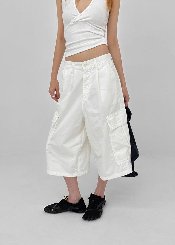 Laton Bermuda Cotton Cargo Pants