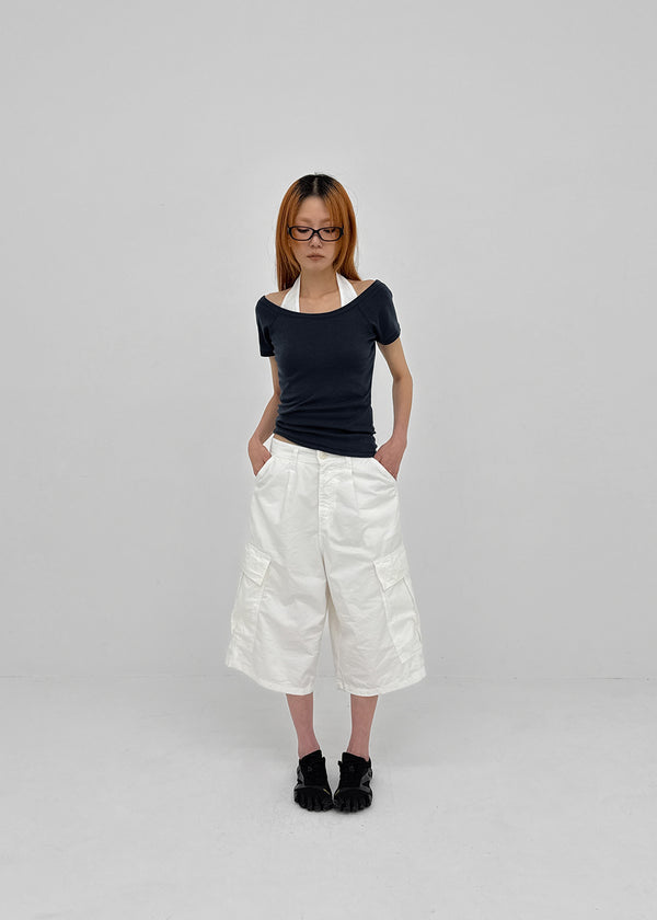 [MADE] Jemen Two-Way Short Sleeve Top