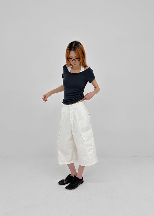 [MADE] Jemen Two-Way Short Sleeve Top