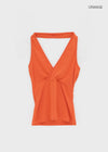 Etoile Wrap Halter Sleeveless